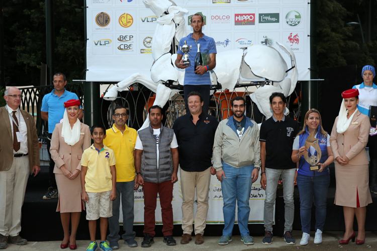 Podium Brussels Equestrian Endurance 160 km